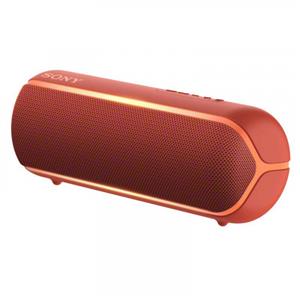 Sony - SRSXB22R - Extra Bass Portable Bluetooth Speaker - Red