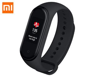 Xiaomi Mi Band 4 Silicone Fitness Tracker Watch - Black