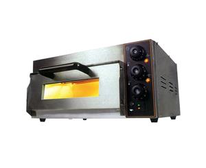 Bakermax Electric Pizza Oven Single Deck With Analogue Timer
