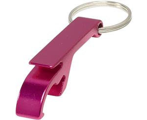 Bullet Tao Alu Bottle And Can Opener Key Chain (Magenta) - PF1087
