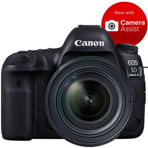 Canon EOS 5D IV Full Frame DSLR Camera with EF 24-70mm Lens [4K Video]