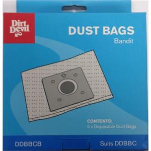 Dirt Devil Replacement Bandit Vacuum Bag - 5 Pack
