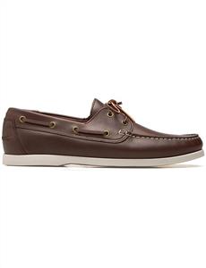 Flynn Leather Boat Shoe