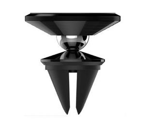 Generic Magnetic Car Mount with 2 Metal plate (Air Vent) - Black