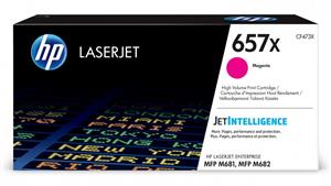 HP 657X High Yield LaserJet Toner Cartridge - Magenta