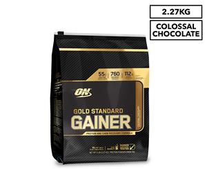 Optimum Nutrition Gold Standard Gainer Protein Powder Colossal Chocolate 2.27kg