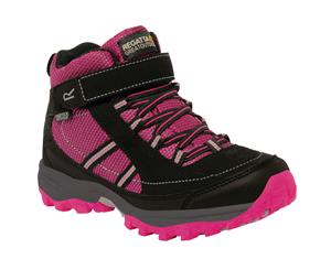Regatta Great Outdoors Childrens/Kids Trailspace Ii Mid Walking Boots (Jem/Black) - RG2240