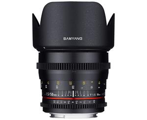 Samyang 50mm T1.5 VDSLR for Canon Lens Canon EF