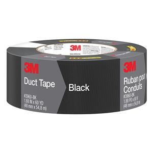 Scotch 48mm x 54.8m Black Cloth Duct Tape