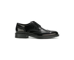 Tod's Men's XXM45A00C10AKTB999 Black Leather Lace-Up Shoes
