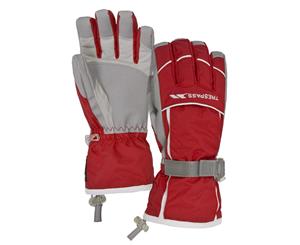 Trespass Women/Ladies Karla Winter Ski Gloves Waterproof (Ruby) - TP675