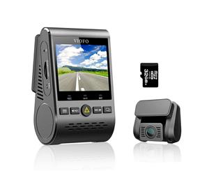 Viofo A129 Duo Dual Channel Capacitor 140 Wifi GPS DVR Recorder & 32GB Card Vehicle Dash Cam Video Recorder