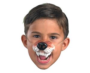 Wolf Nose With Elastic Band Costume Accessory