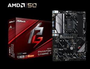ASRock X570 Phantom Gaming 4 AMD X570/4xDDR4/2xPCIEx16/HDMI/DP/M.2/USB3.2/ATX Motherboard