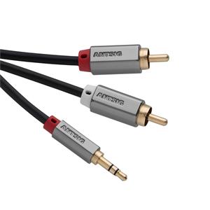 Antsig 1.5m 3.5mm Male to 2 RCA Male Audio Cable
