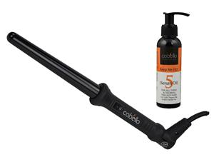 Cabello Tapered Curling Iron + Serum Oil 'Keep Me Hot'