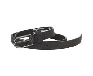 Forest Womens/Ladies Simple Leather Belt (Black) - BL175