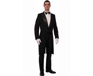 Formal Tuxedo Tailcoat Adult Costume