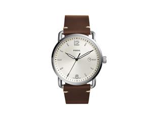 Fossil The Commuter Mens Watch FS5275 Leather 3 Hands|Date