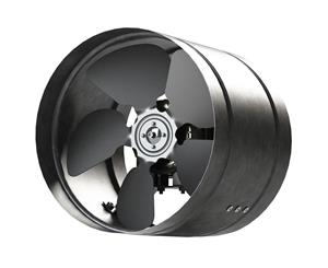 Inline Duct Fan 250mm Zinc Plated Metal aRw Ducting Industrial Extractor Fan