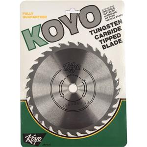 Koyo 180mm 30T 20/16mm Bore Circular Saw Blade For Timber Cutting