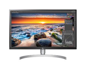 LG 27UL850-W 27" 4K USB-C Buisness Monitor With HDR400  3840x2160  HDMI+Display + USB Type-C For 4K + Power Charging ( 60W) + Data  Adjustable St