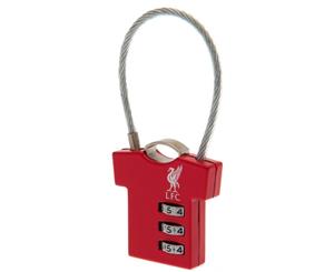 Liverpool Fc Combination Padlock (Red) - TA4899