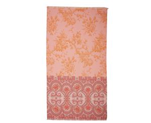 Oilily Bright Rose Printed Cotton Beach Towel