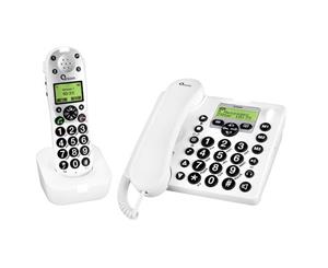 Oricom Pro910-1 Amplified Cordless Corded Phone And Answer Mach