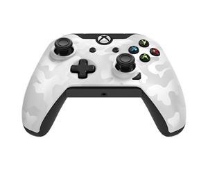 PDP Deluxe Wired Controller White Camo for Xbox One