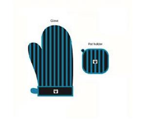 Penrith Panthers NRL Oven Glove and Pot Holder Set