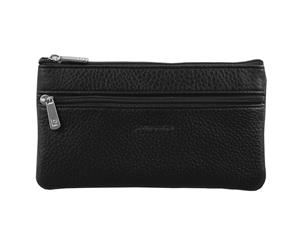 Pierre Cardin Leather iPhone Wallet Case (PC1488) - Black