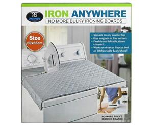 Portable Foldable Ironing Mat Iron Anywhere