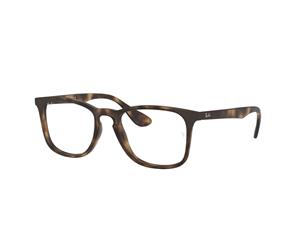 Ray-Ban RB7074 5365 Rubber Havana Unisex Eyeglasses