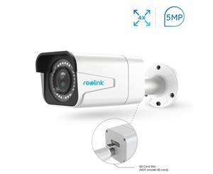 Reolink IP PoE Security Camera 5MP Super HD 4X Optical Zoom Outdoor Indoor RLC-511