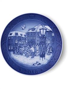 Royal Copenhagen 2018 Christmas Plate