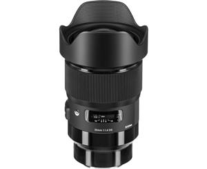 Sigma ART 20mm F1.4 DG HSM lenses for Sony E mount
