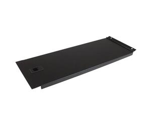 StarTech RKPNLHS4U 4U Solid Blank Panel with Hinge - Server Rack Filler Panel - Improve the organization and appearance of your rack while maintainin