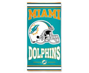 Wincraft NFL Miami Dolphins Beach Towel 150x75cm - Multi