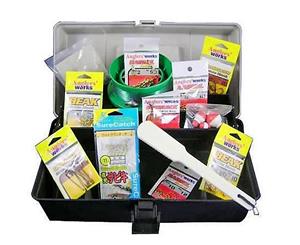 100pce SUPREME FISHING ACCESSORIES PACK - FISHING TACKLE KIT
