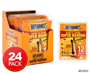 24 x HotHands Body & Hand Super Warmer
