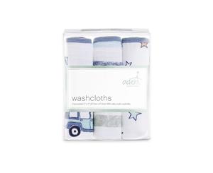 Aden Washcloth - Hit The Road 3 pack by Aden+Anais