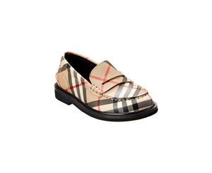 Burberry Vintage Check Leather Loafer