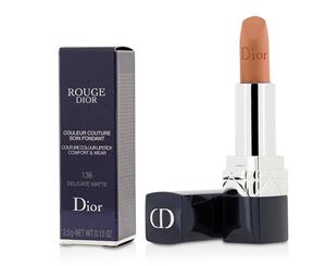 Christian Dior Rouge Dior Couture Colour Comfort & Wear Matte Lipstick # 136 Delicate Matte 3.5g/0.12oz