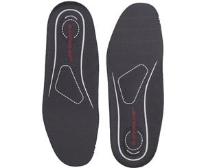 Dunlop Mens & Womens Premium Ergonomic Support Insoles - Black
