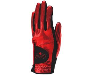 Glove It Red Clear Dot Ladies Golf Glove