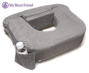 My Best Friend Breastfeeding / Nursing Pillow For Twins - Grey