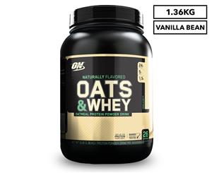 Optimum Nutrition Naturally Flavoured Oats & Whey Vanilla Bean 1.36kg