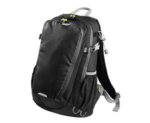 Quadra Apex 20 Litre Daypack / Backpack Bag (20L Up To 15.6Inch Laptop) (Black) - BC2718