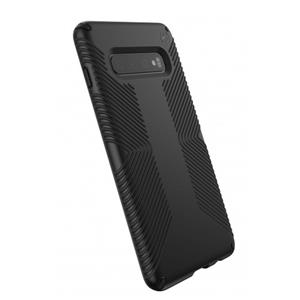 Speck - 124607-1050 - Presidio Grip Galaxy S10+ Case - Black/Black